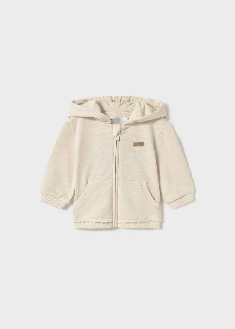 Sudadera cremallera orejitas recién nacido
