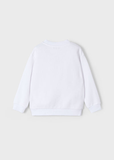 Sudadera relieve niño