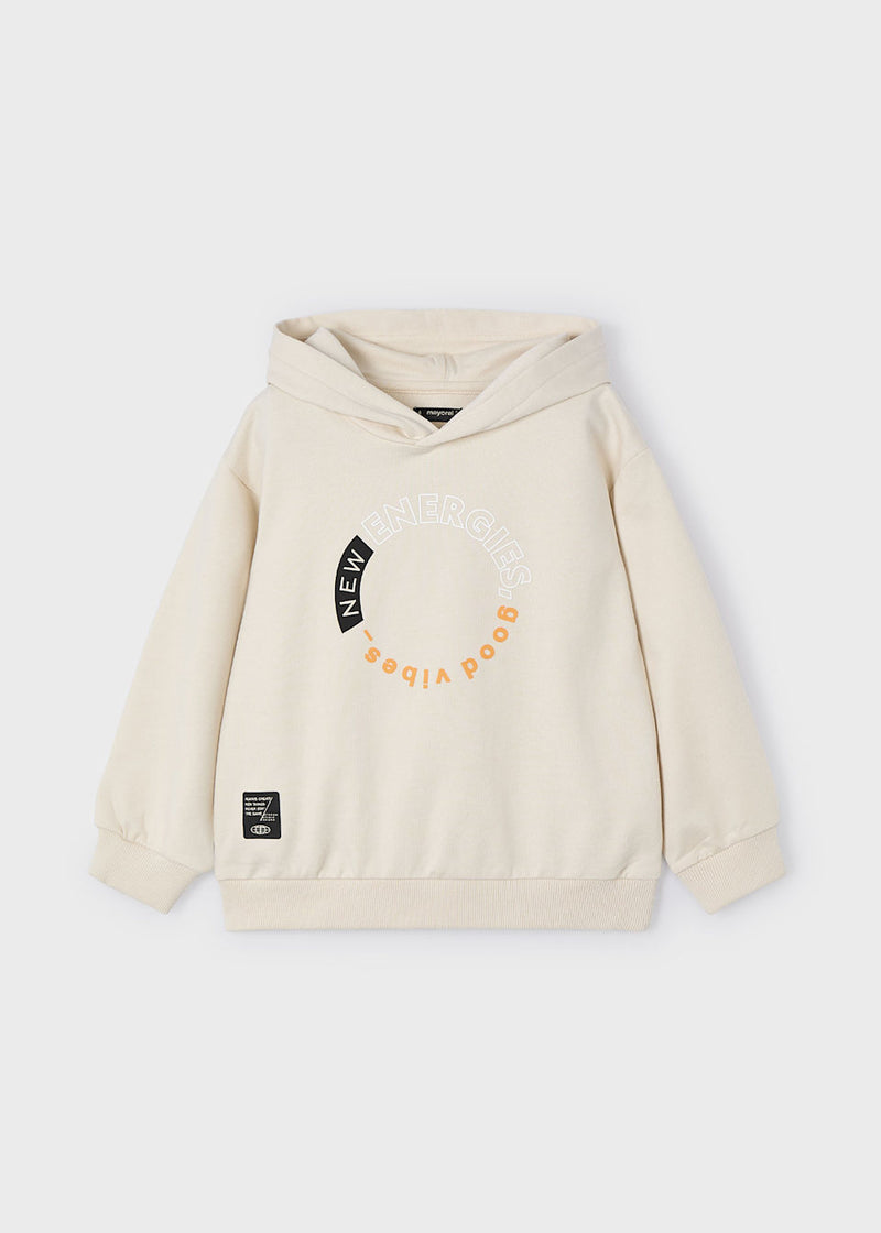 Sudadera texto niño