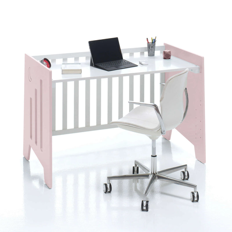 Cuna colecho OMNI 5en1 - 60x120 Rosa crema -  Europea.