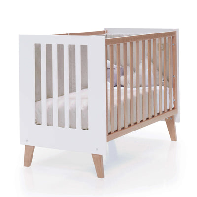 CREA DUE Cuna - Cama para bebé madera natural (4en1) Nomad 70x140 - C3 –  Smart Mom