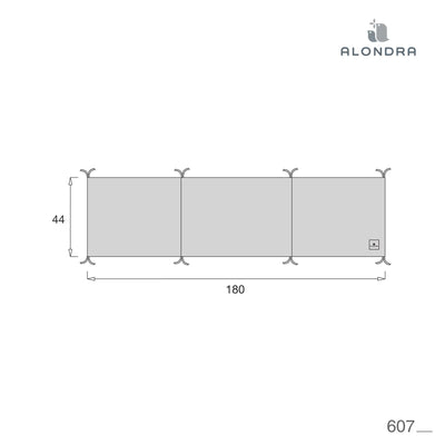 Protector de cuna de 60x120cm CAREZZA new