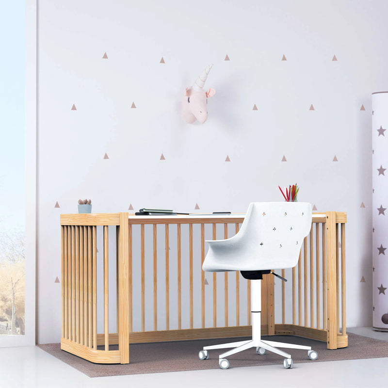 Cuna Crea Tre + Colchón (Minicuna, cuna, colecho, cama y escritorio 5 –  Smart Mom