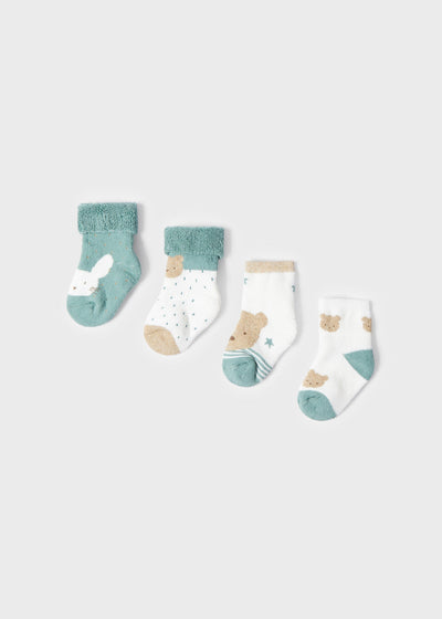 Set de 4 calcetines con Algodón Organico Ecofriends MINERAL